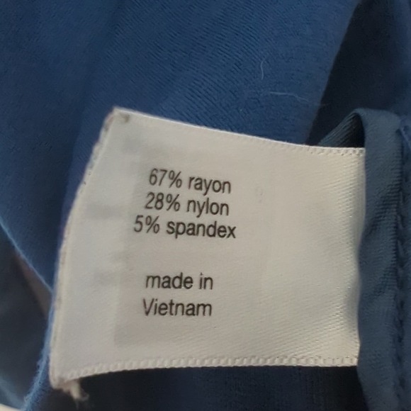 Lane Bryant Peacock Blue Moto Blazer Jacket Size 28 4X - Picture 5 of 7